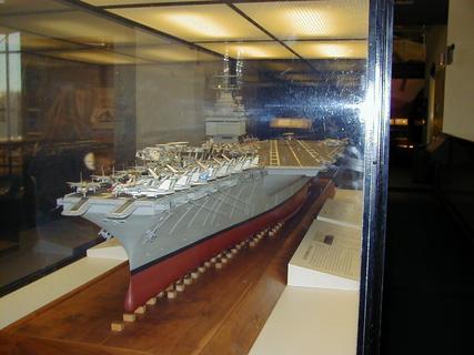 Model of USS Enterprise aircraft carrier<br>Location: <a href="https://www.google.com/maps/search/?api=1&query=38.88817,-77.01987" target="_new">Smithsonian National Air and Space Museum</a>